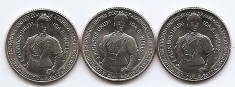 Statele Unite (SUA) Set 3 monede - 25 centi 2025 D+P+S - (Femei: Ida B. Wells; mintmark: D+P+S KM-809 UNC !!!