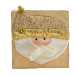 Fata de perna cu Mos Craciun 45 cm