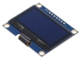 Afișaj OLED Grafic 1,54&quot; 128x64 Galben