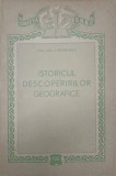 ISTORICUL DESCOPERIRILOR GEOGRAFICE-I. RADULESCU