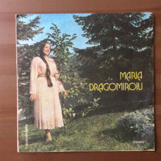 maria dragomiroiu disc vinyl lp muzica populara folclor electrecord ST EPE 02924