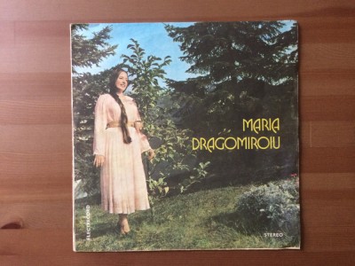 maria dragomiroiu disc vinyl lp muzica populara folclor electrecord ST EPE 02924 foto