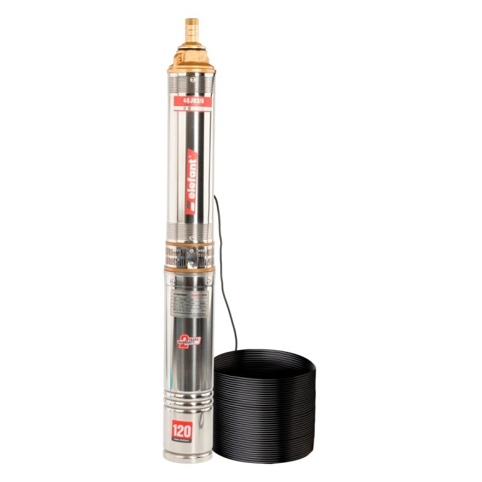 4QJD2/8-750 W pompa submersibila ELEFANT, 5 m&sup3;/h Innovative ReliableTools
