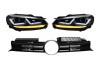 Faruri Osram LED Crom LEDriving Semnal Dinamic si Grila Centrala VW Golf 6 VI (2008-2012) R20 Design Performance AutoTuning