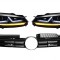 Faruri Osram LED Crom LEDriving Semnal Dinamic si Grila Centrala VW Golf 6 VI (2008-2012) R20 Design Performance AutoTuning