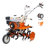 Motocultor Ruris 710 K, model pe benzina, 6.3 kW, 8.5 CP, 3 viteze + accesorii