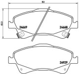BREMBO P 83 109 PRIME LINE set placute frana,frana disc