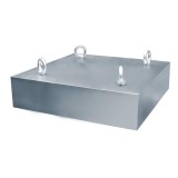 Separator magnetic bloc suspendat pentru benzi transportoare 400 x 400 x 180 mm