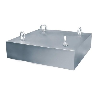 Separator magnetic bloc suspendat pentru benzi transportoare 600 x 600 x 250 mm foto
