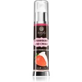 Secret play Hot Effect Strawberry with Cream gel lubrifiant cu aromă Strawberry with Cream 50 ml