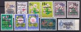 Sierra Leone 1966 flori supratipar MI 353-363 MNH