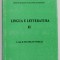 LINGUA E LETTERATURA , VOLUMUL II , TEXT IN LIMBA ITALIANA , a cura di STANISLAW WIDLAK , 1992 , DEDICATIE *