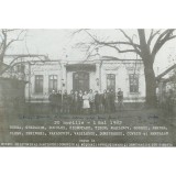 Afiș expoziție - Horea, Gherasim, Buculei, Ciubotaru, Tiron, Marianov, Gorduz, Bernea, Plesu, Berindei, Paraschiv, Vasilescu, Dumitrescu, Covrig, Bert