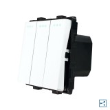 Modul Intrerupator Triplu Cap Scara Mecanic LUXION SmartElectro IntelligentHouse