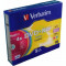 DVD+RW VERBATIM 4.7GB 120min viteza 1-4x set 5 buc Single Layer carcasa &amp;quot;Colours&amp;quot; &amp;quot;43297&amp;quot;