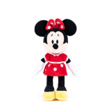 Jucarie Disney de Plus Minnie Mouse cu Rochita Rosie, 35 cm