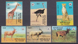 DB1 Fauna Africana Niger 1978 WWF 6 v. MNH, Nestampilat
