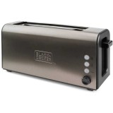 Prajitor de paine BXTO1000E, 1000 W, 7 trepte de prajire, Inox