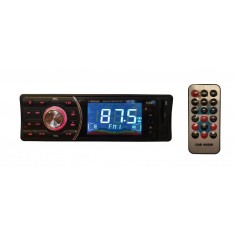 Radio MP3 Player Auto , 4 x 50 W ,Fata Detasabila , Bluetooth ,Telecomanda , USB , AUX , SD Card