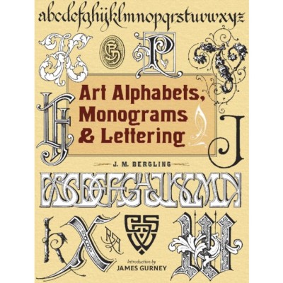 Art Alphabets, Monograms, and Lettering foto