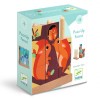 Puzzle vertical cu cuburi Puzz-Up Forest, Djeco