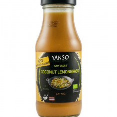 Sos pentru Wok Cocos si Lemongrass Eco 240 mililitri Yakso