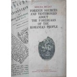FOREIGN SOURCES AND TESTIMONIES ABOUT THE FOREBEARS OF THE ROMANIAN PEOPLE-MIRCEA MUSAT-245784
