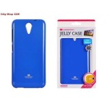 Husa Mercury Jelly HTC Desire 620 Albastru Blister, Silicon