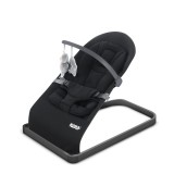 Cumpara ieftin Neno Chiaro Black Șezlong Bebeluși (0-9kg) Leagăn Interior, Balansoar, Design Scandinavian, Centuri Siguranță, Husa Lavabila