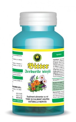 Bitter ierburile vietii 60cps hypericum foto