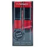 Set Duo, MAC, Versicolour Varnish, Strălucitor, Luciu de buze, Luminos, 2 buc, 8.5 ml