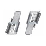 2x Terminal adaptor de prindere pentru baterie cu plumb - de la 6,35 mm la 4,74 mm (F2 la F1)