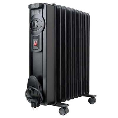 Radiator ulei 9 elementi 1500w black&amp;amp;decker foto