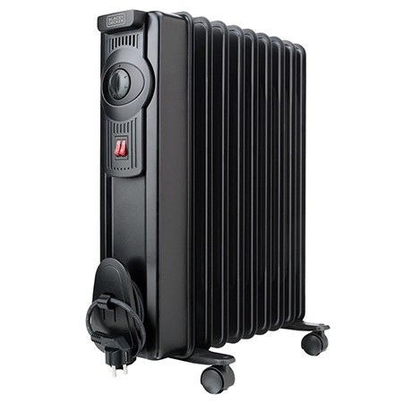Radiator ulei 9 elementi 1500w black&amp;decker