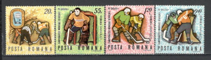 Romania.1970 C.M. de hochei pe gheata TR.292