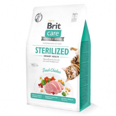 Brit Care Cat Grain-Free Sterilized Urinary Health 2 kg foto