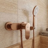 Baterie de duș REA DROP Brush Copper