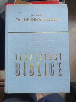 INVATATURI BIBLICE - MOSES ROSEN foto
