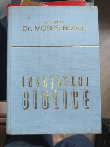 INVATATURI BIBLICE - MOSES ROSEN