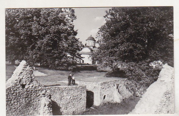 bnk cp Curtea de Arges - Ruinele palatului domnesc - necirculata