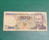 Bancnota 200 zloți 1986 Polonia