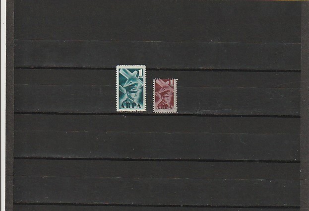 RO - 1931 CAROL II- lea ARPA SERIE MNH