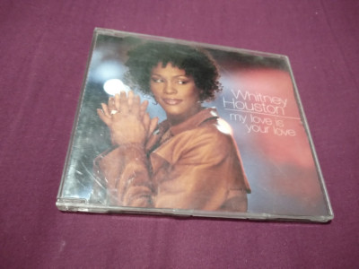 CD WHITNEY6 HOUSTON -MY LOVE IS YOUR LOVE ORIGINAL BMG foto