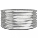Cumpara ieftin Jardiniera argintiu 80x80x36 cm otel galvanizat