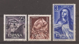 Spania 1962-400 ani de la reforma Ordinului Carmelitilor,Sf. Tereza de Avila,MNH