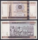 UGANDA █ bancnota █ 50000 Shillings █ 2003 █ P-47a █ SERIA AA █ UNC █ necirculata
