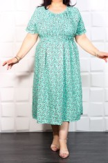 Rochie de vara matase cod RVM 006Marimea foto