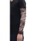 Maneca tatuaj temporar, print 3D, cu protectie solara pentru brate, marime universala, unisex, Negru