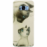 Husa silicon pentru Samsung S8 Plus, Little Cat