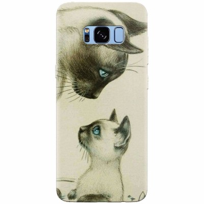 Husa silicon pentru Samsung S8 Plus, Little Cat foto